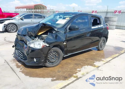 2014 Mitsubishi Mirage De z USA, uszkodzony, nr VIN ML32A3HJ2EH009427